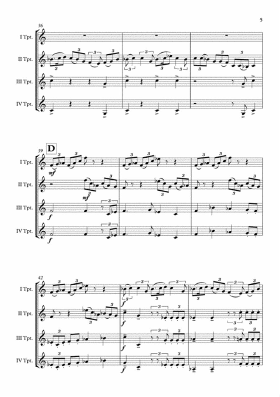 This Is Berk This Is Berk Brass Quartet scores gallery preview page 6