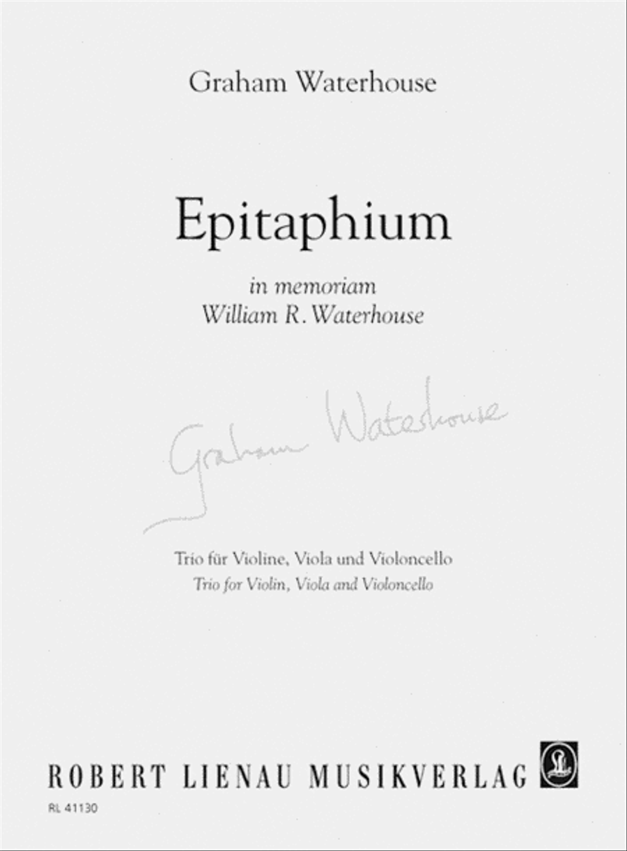 Epitaphium String Trio scores gallery preview page 1