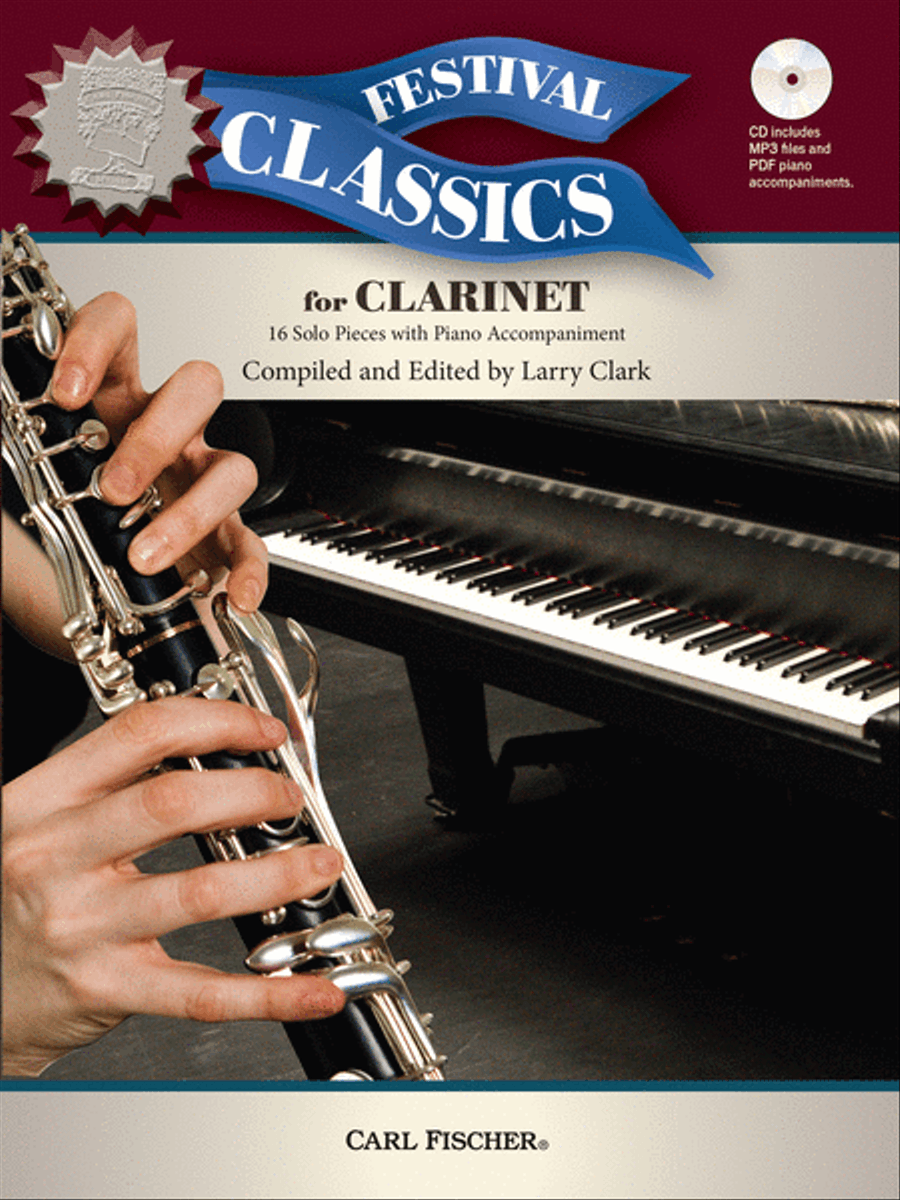 Festival Classics for Clarinet B-Flat Clarinet scores gallery preview page 1