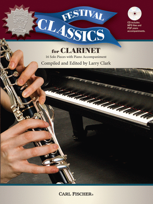 Book cover for Festival Classics for Clarinet