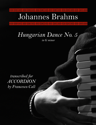 Book cover for Hungarian Dance No. 5 (in Gm)