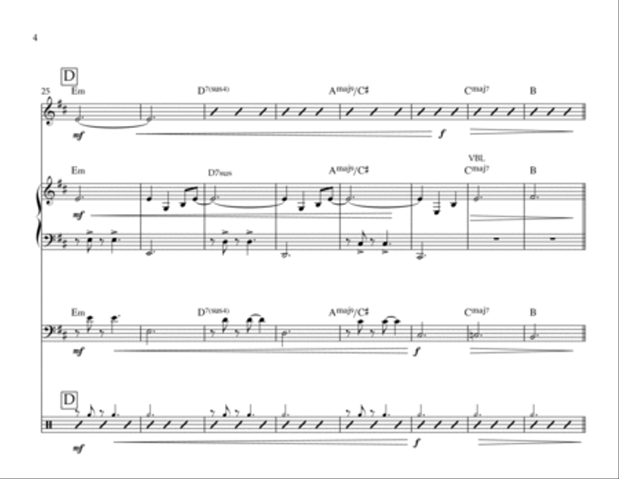 Scarborough Fair Jazz Ensemble scores gallery preview page 4