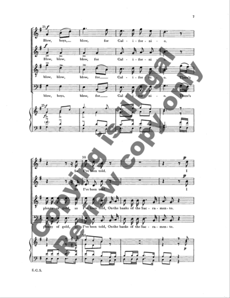 Sacramento Sacramento 4-Part scores gallery preview page 12