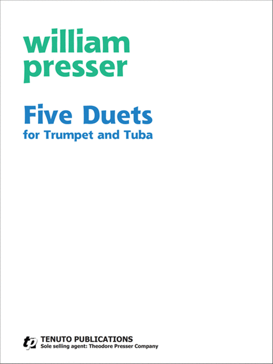 Five Duets for Trumpet and Tuba Brass Duet scores gallery preview page 1