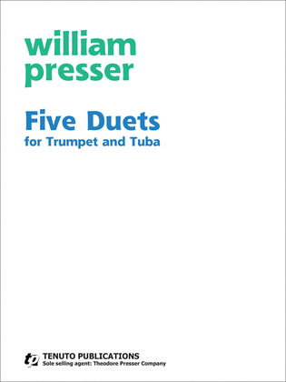 Book cover for Five Duets for Trumpet and Tuba