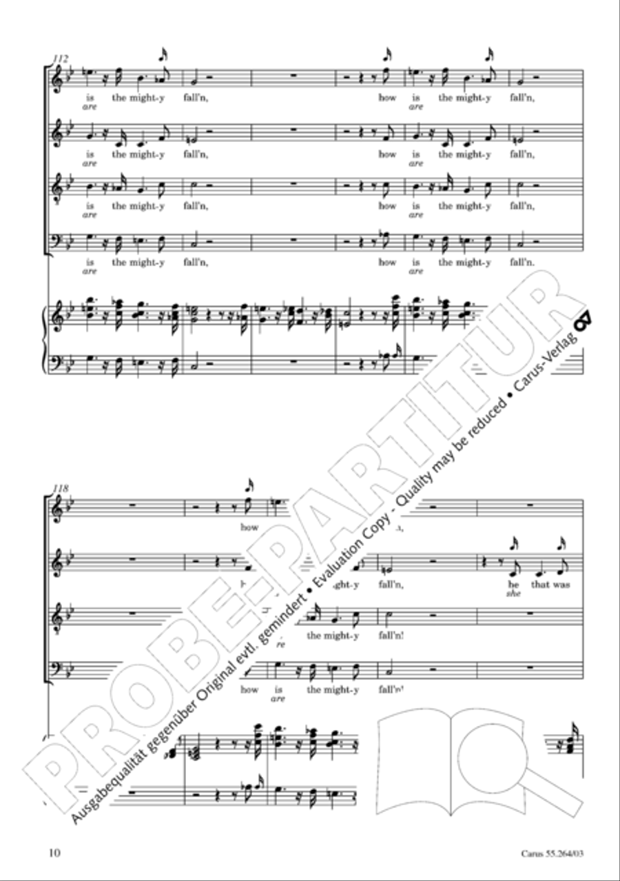 Israel in Egypt - Part I Israel in Egypt - Part I 4-Part scores gallery preview page 15