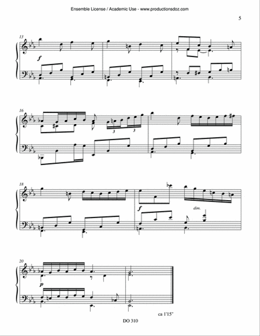 Belles-de-nuit Belles-de-nuit Piano Solo scores gallery preview page 5