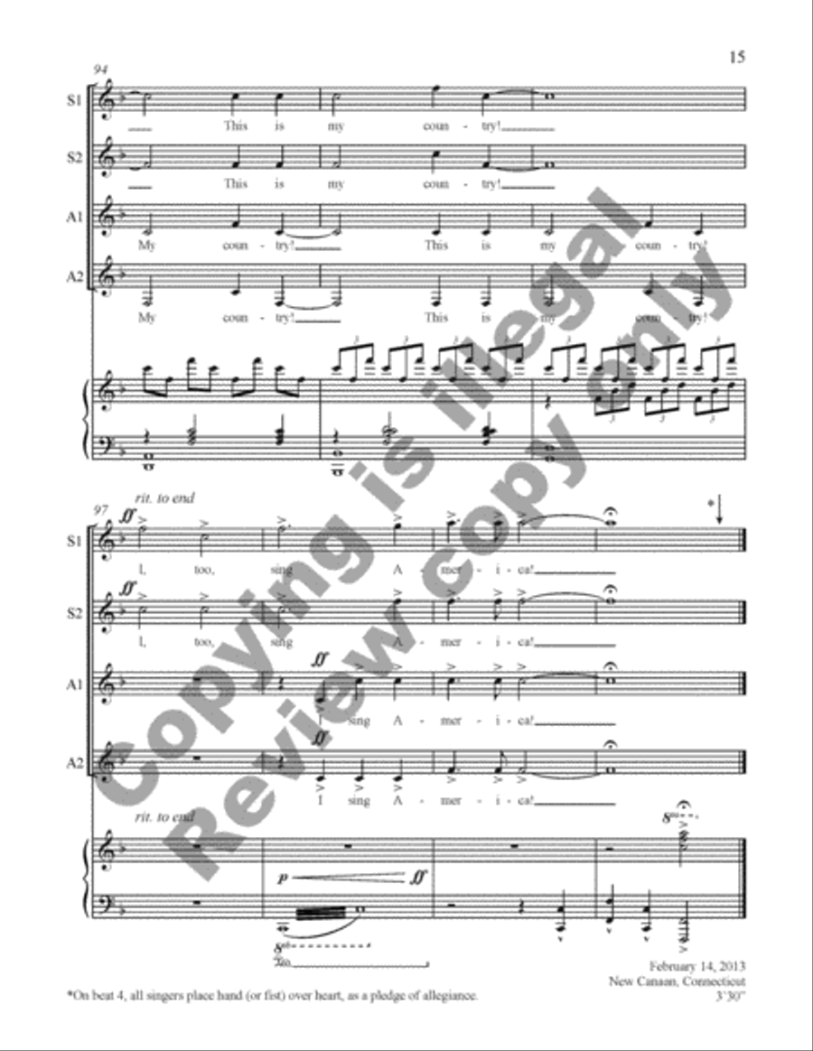 I, Too, Sing America Children's Choir scores gallery preview page 27