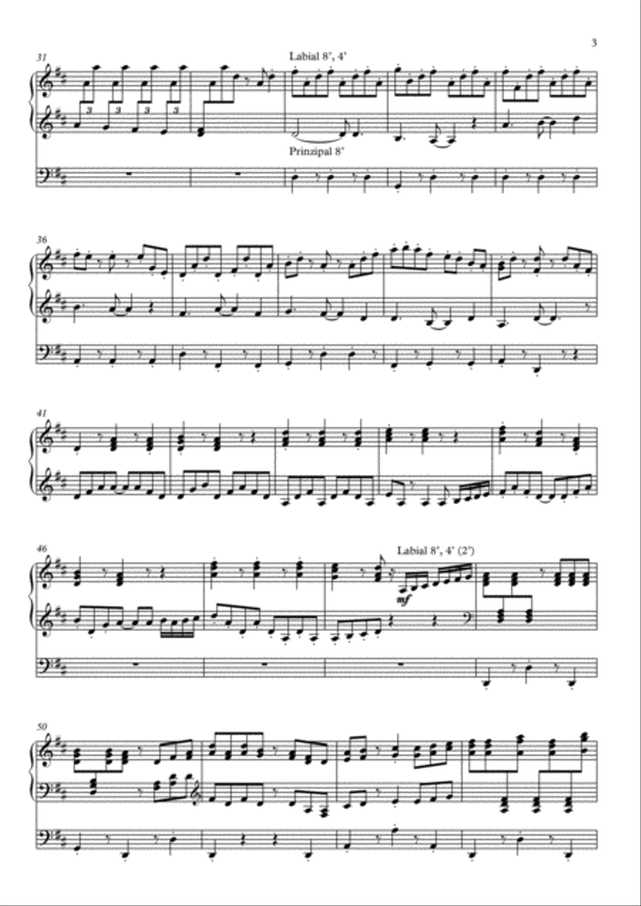 Allegria for Organ