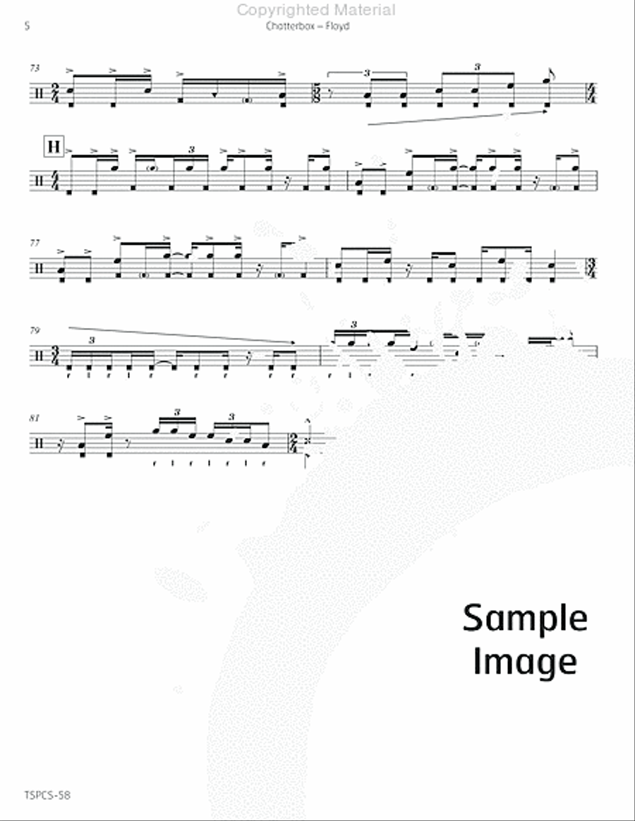 Chatterbox Percussion scores gallery preview page 9