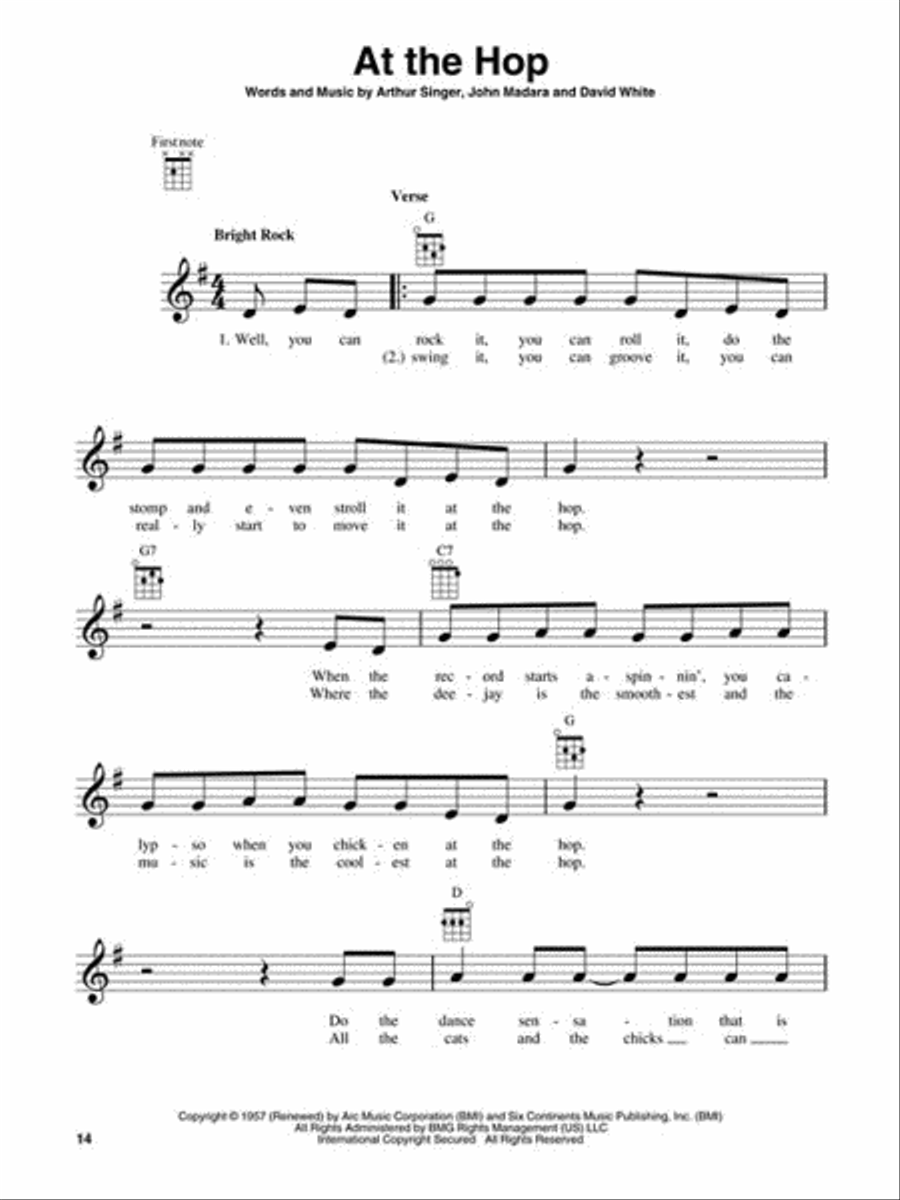 The 1950s Ukulele scores gallery preview page 3