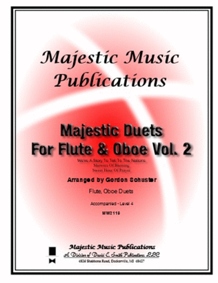 Majestic Duets - Flute/Oboe, Vol. 2