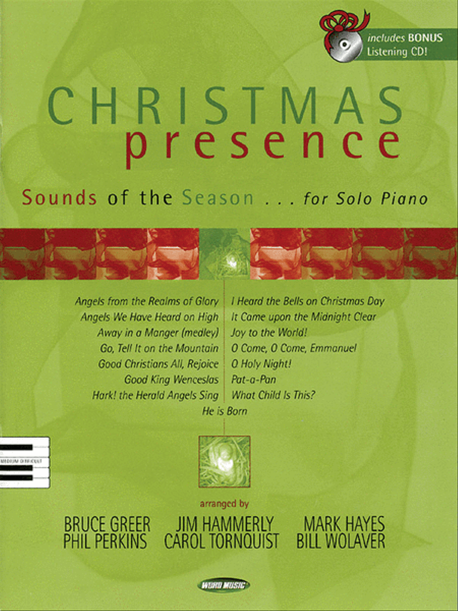 Christmas Presence - Piano Folio with CD Piano Solo scores gallery preview page 1