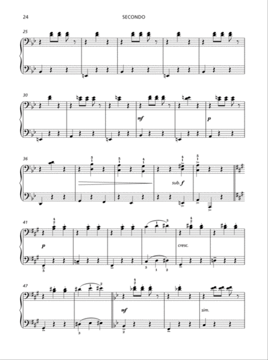 Piano Sketches Duets Book 1 Piano Duet scores gallery preview page 23