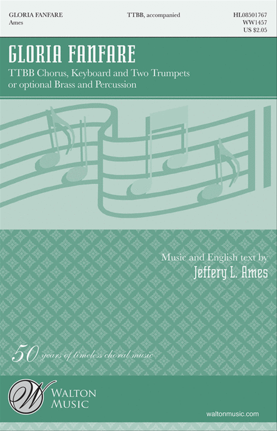 Gloria Fanfare - TTBB TTBB scores gallery preview page 1