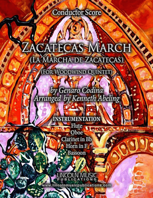Zacatecas March (for Woodwind Quintet)