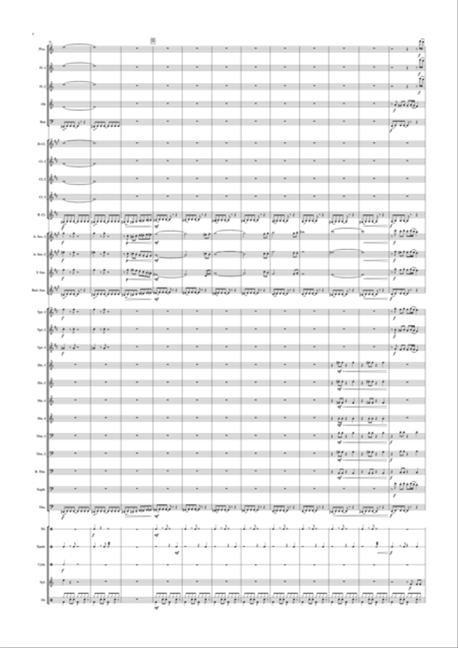 Misirlou Concert Band scores gallery preview page 6