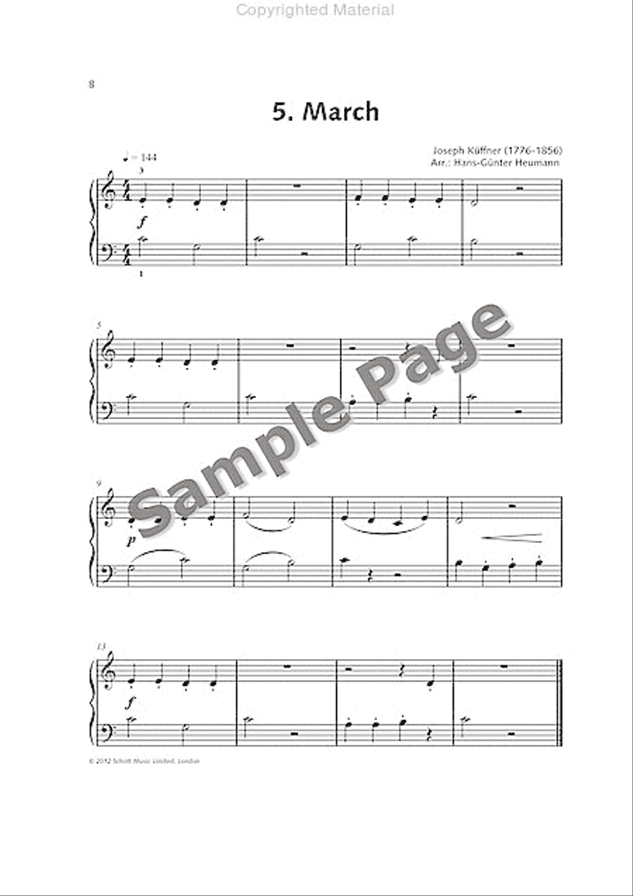 The Classical Piano Method - Repertoire Collection 1 Piano Method scores gallery preview page 9