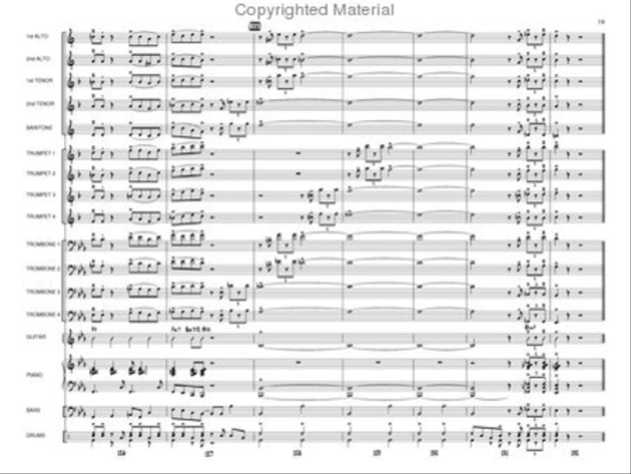 Ace High Jazz Ensemble scores gallery preview page 18