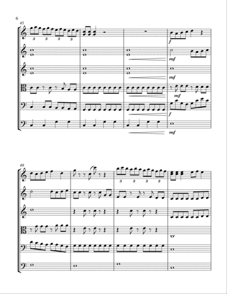 Dancing in the Rain Dancing in the Rain Small Ensemble scores gallery preview page 6
