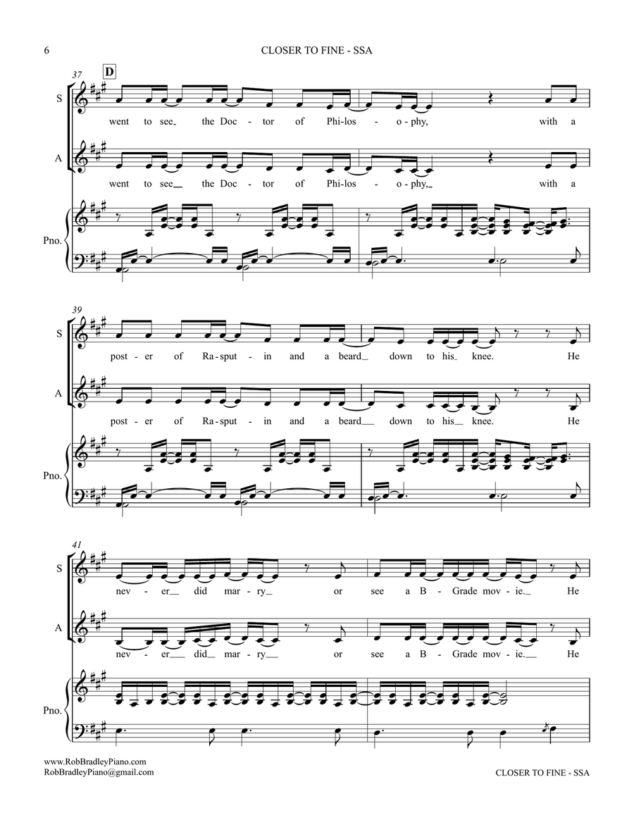 Closer To Fine SSA scores gallery preview page 6