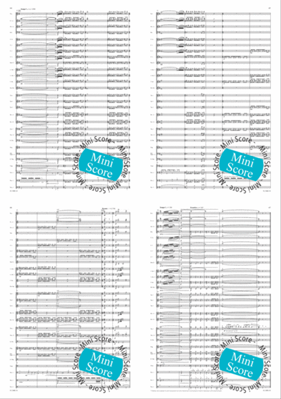 Menu Concert Band scores gallery preview page 19