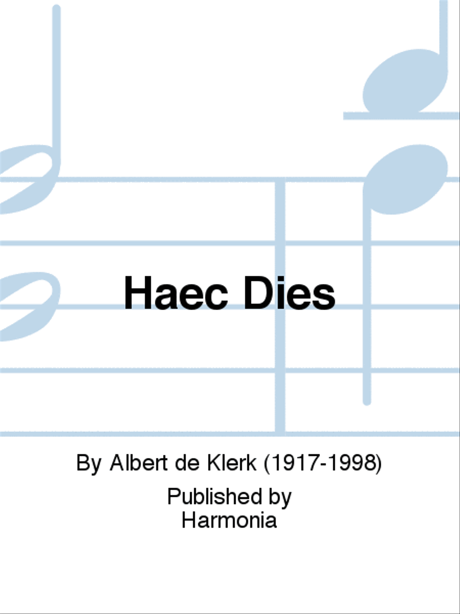 Haec Dies TTBB scores gallery preview page 1