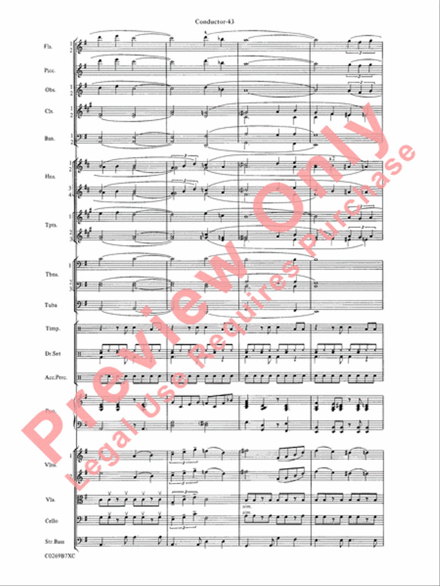 Leroy Anderson Favorites Leroy Anderson Favorites Full Orchestra scores gallery preview page 46