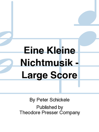 Book cover for Eine Kleine Nichtmusik