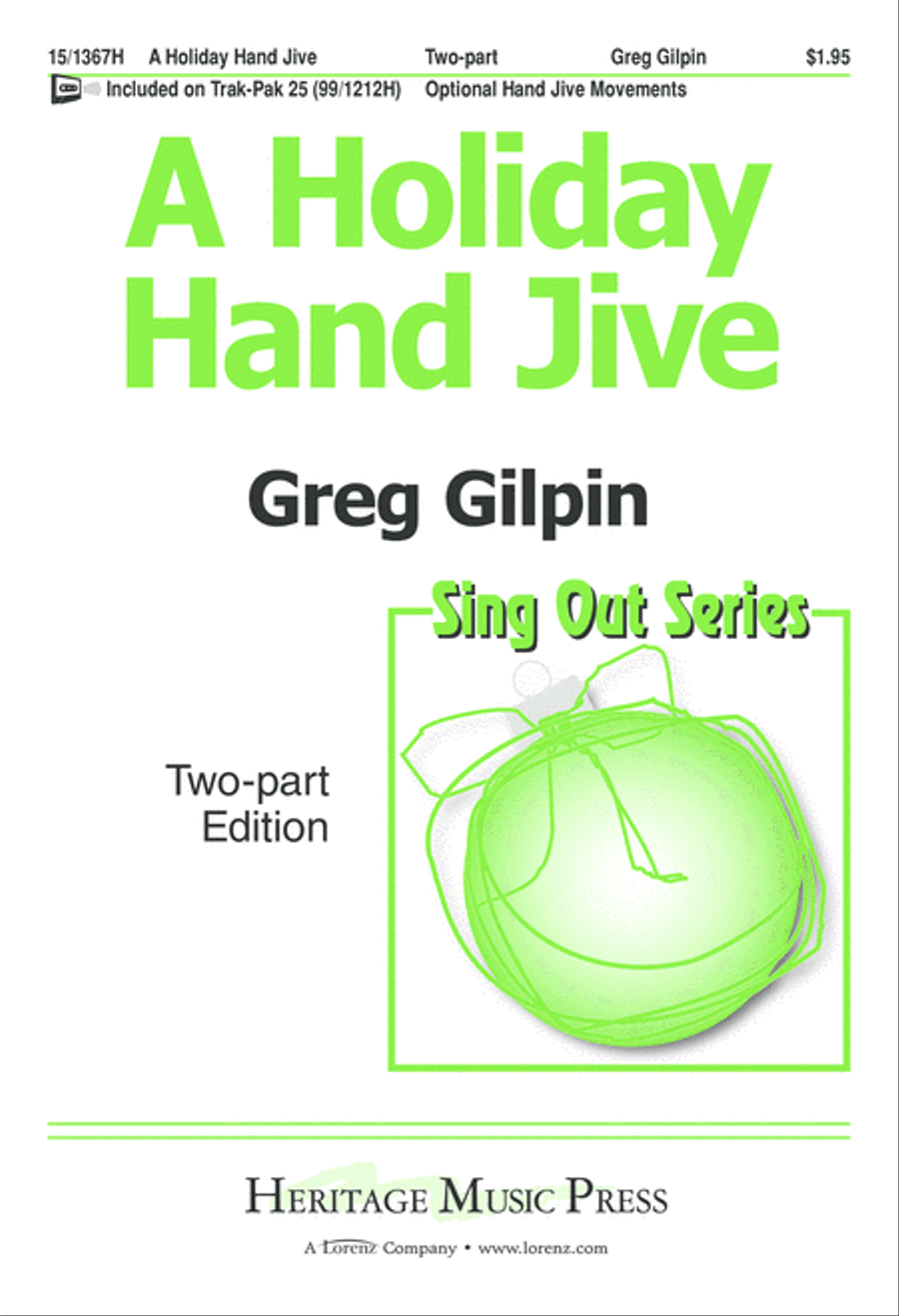 A Holiday Hand Jive A Holiday Hand Jive 2-Part scores gallery preview page 1