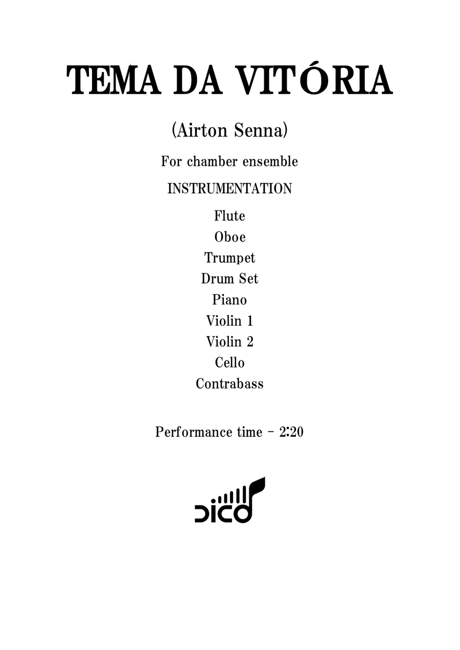 Tema Da Vitoria Large Ensemble scores gallery preview page 3