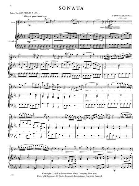 Sonata In E Flat Major, Opus 58, No. 6