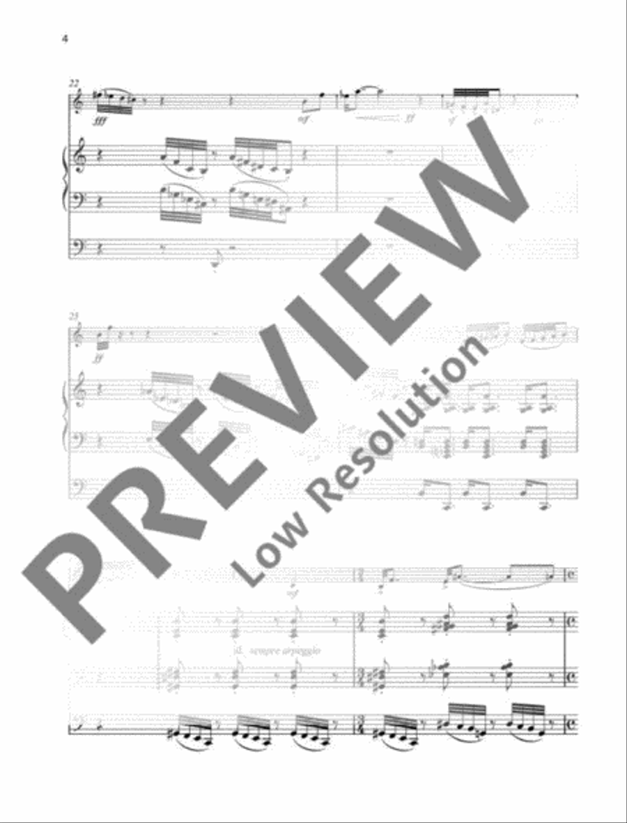 L'Ebauche d'un souffle Trumpet scores gallery preview page 5