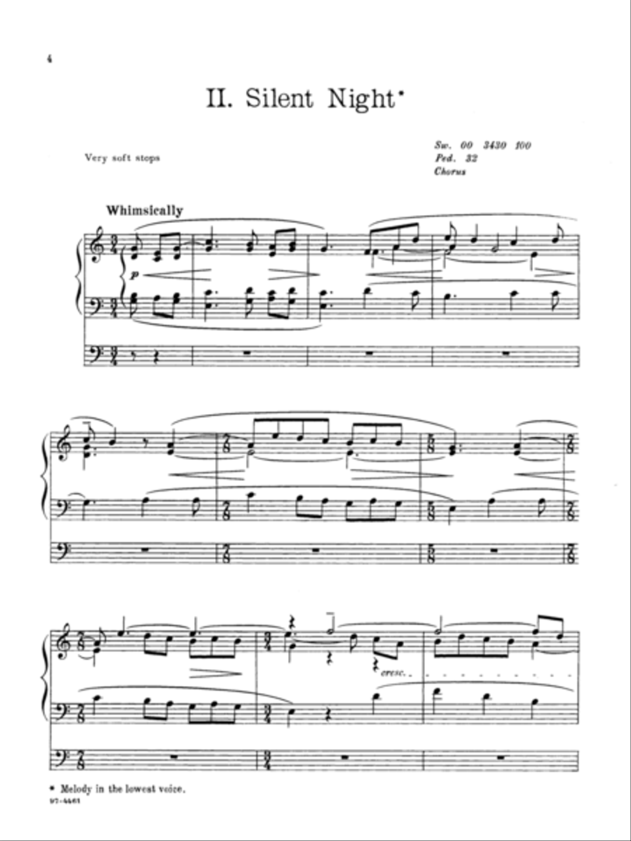 A Nativity Suite A Nativity Suite Organ scores gallery preview page 4