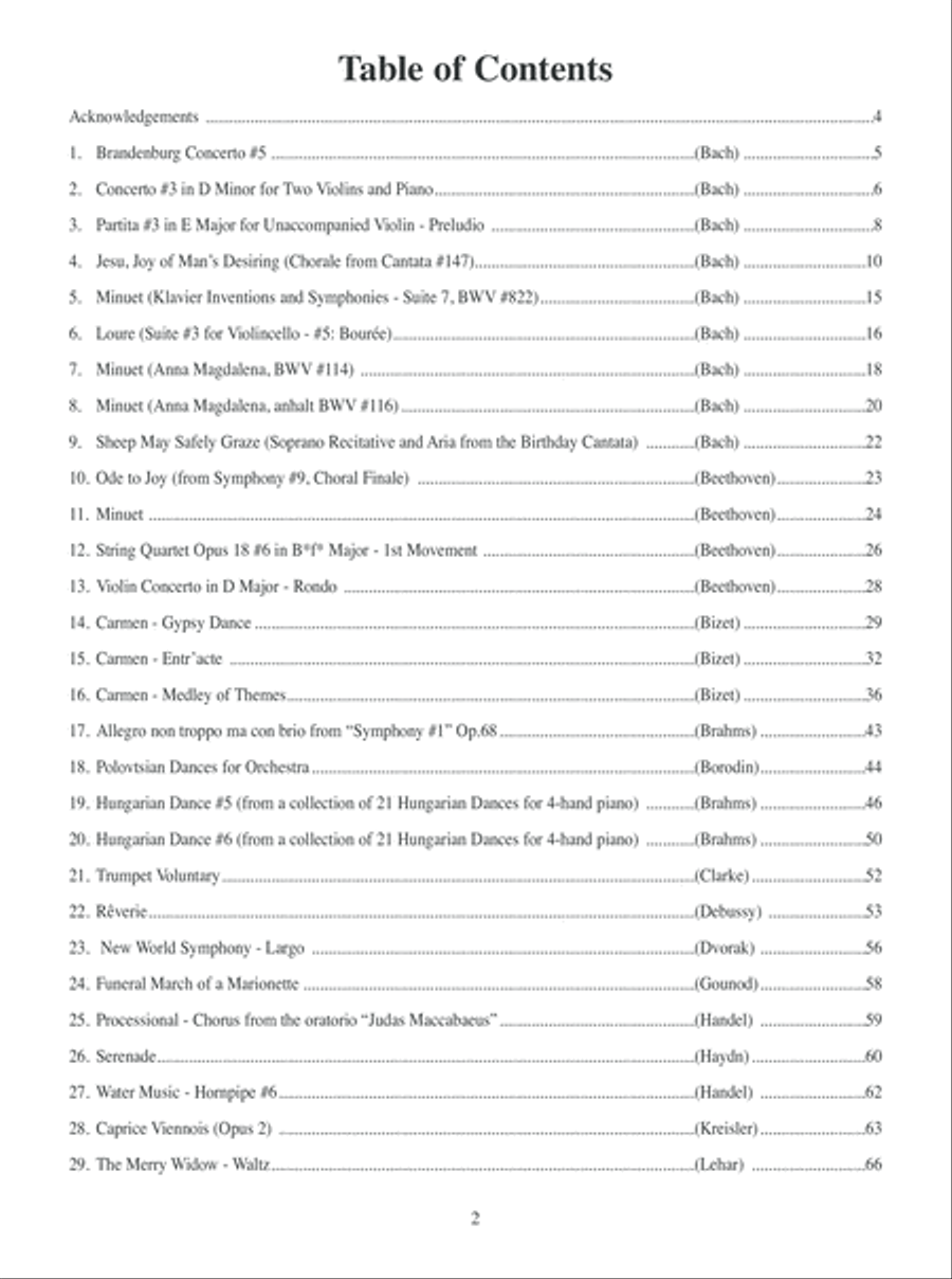 Violin Duet Classics Made Playable String Duet scores gallery preview page 8