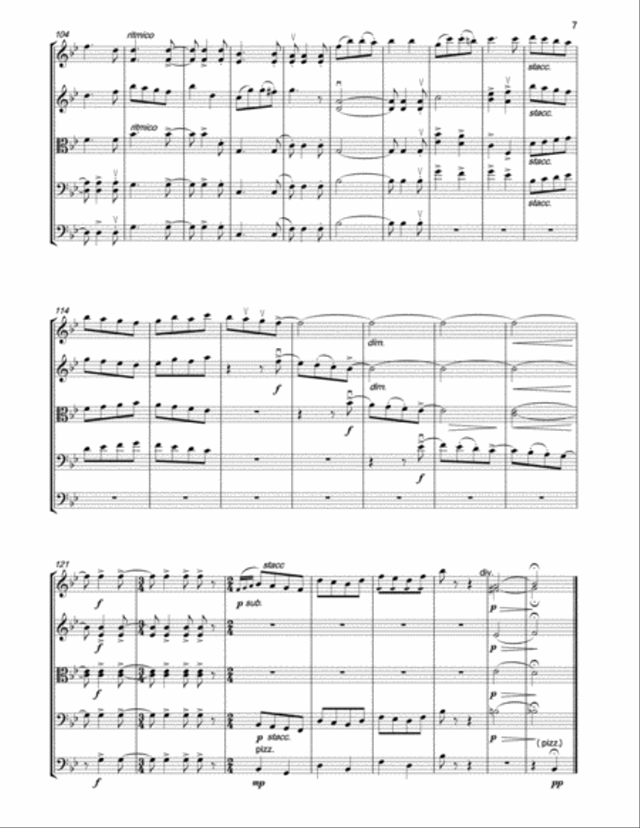 IAN BUTTERWORTH Suite: Sing a Song for string orchestra String Orchestra scores gallery preview page 6