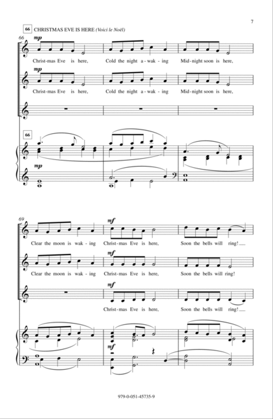 Three Noels Three Noels SSA scores gallery preview page 6