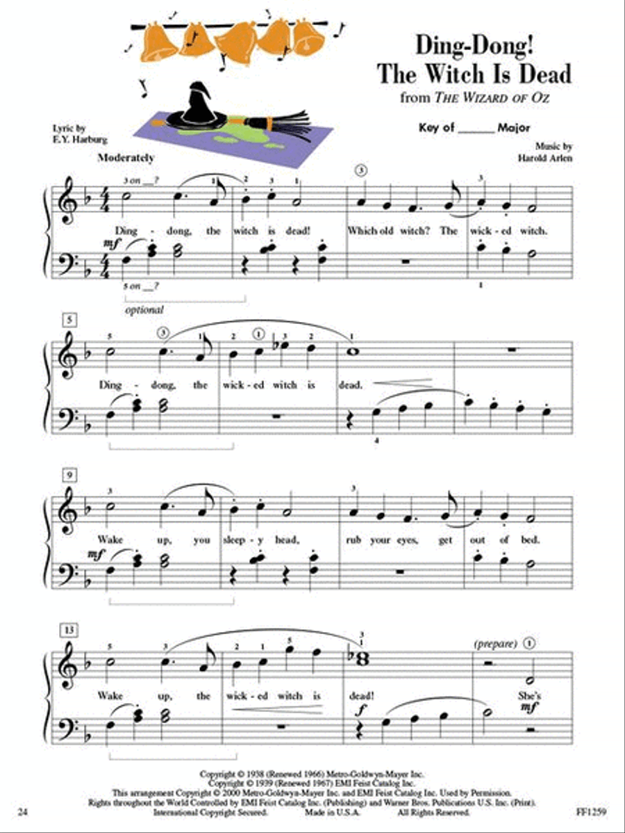 Level 2B – Popular Repertoire Book Piano Method scores gallery preview page 5