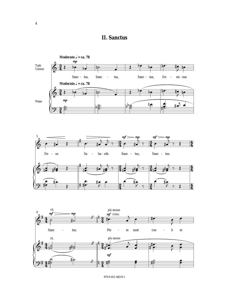 Healing The Brokenhearted (A Requiem Missa Brevis) SSA scores gallery preview page 4