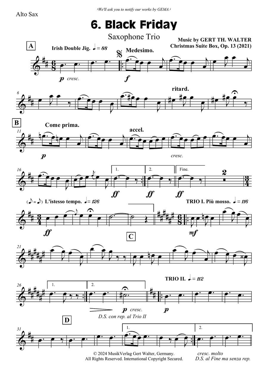 Black Friday Black Friday Woodwind Trio scores gallery preview page 4
