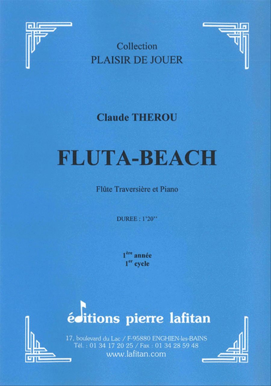 Fluta-Beach Flute Solo scores gallery preview page 1