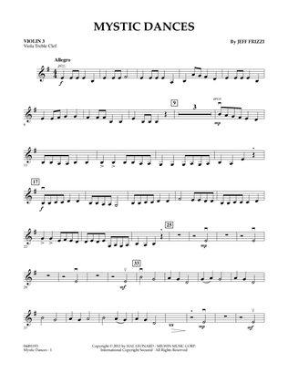 Mystic Dances - Violin 3 (Viola Treble Clef)