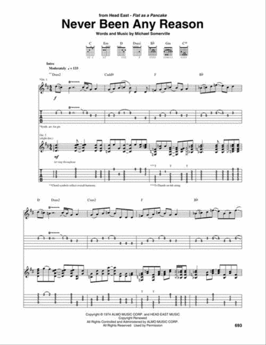 Guitar Tab White Pages - Volume 4 Electric Guitar scores gallery preview page 9