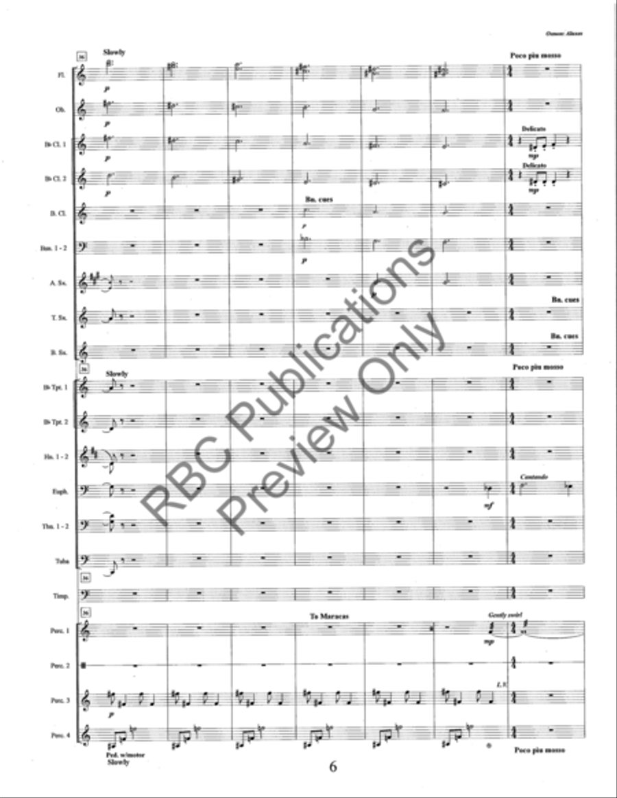 Aluxes (Score) Aluxes (Score) Concert Band scores gallery preview page 9