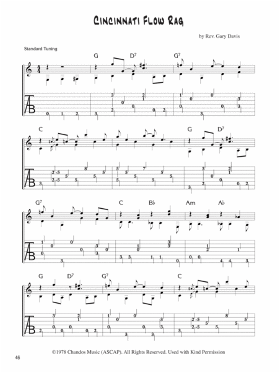 Stefan Grossman's Early Masters of American Blues Guitar: Country Blues Guitar Acoustic Guitar scores gallery preview page 6