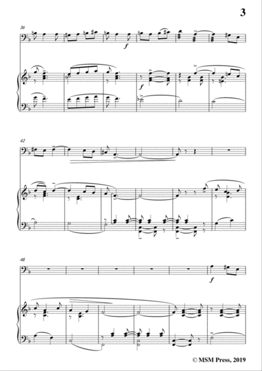 Tosti-Luna d'estate!, for Cello and Piano Piano scores gallery preview page 5