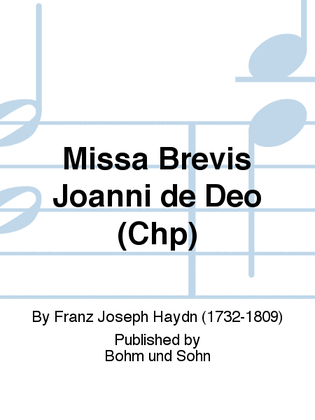 Missa Brevis Joanni de Deo (Chp)