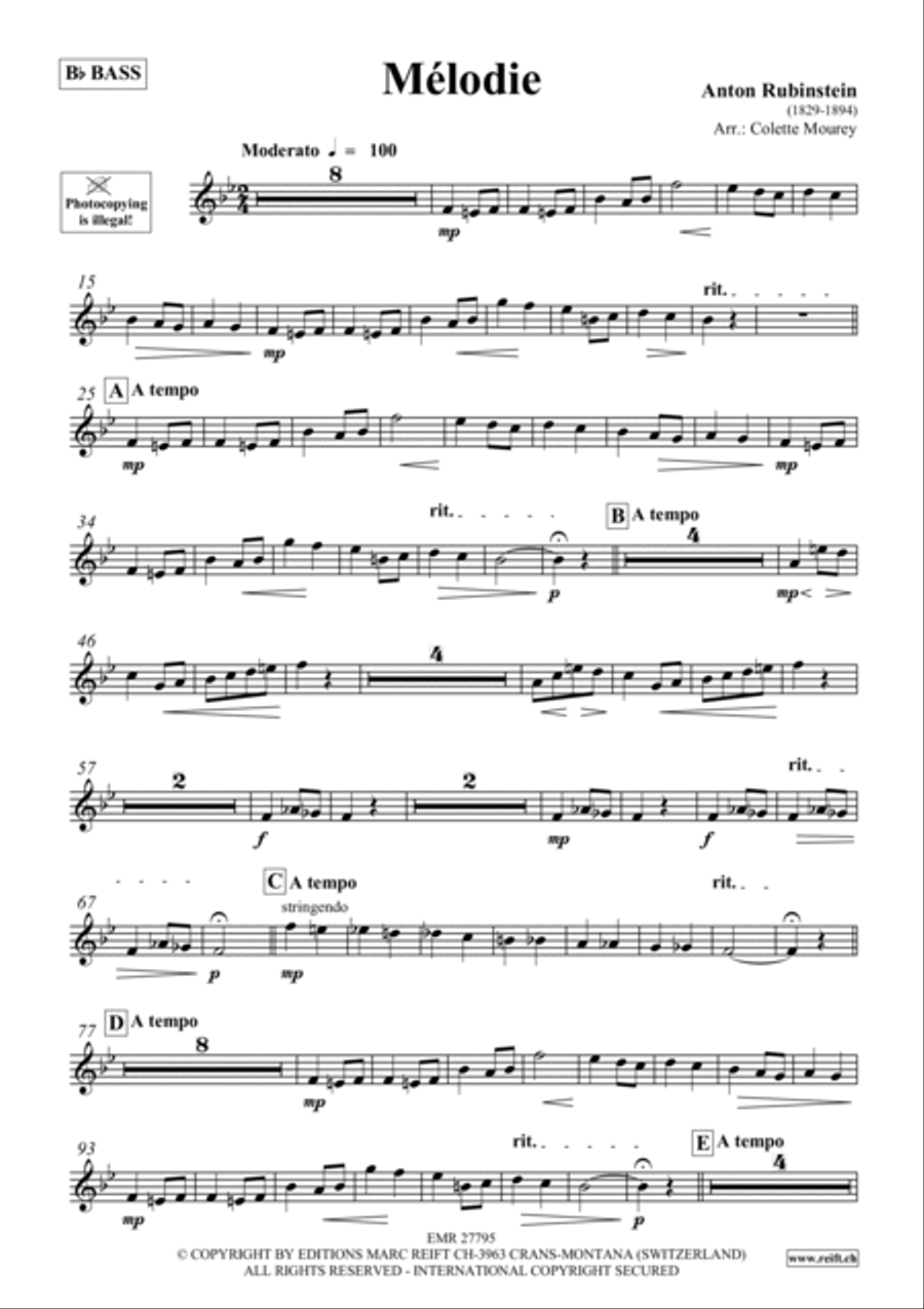 Melodie Guitar scores gallery preview page 2