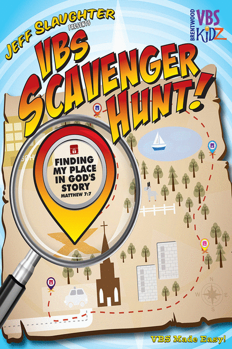 VBS Scavenger theme poster 6 pk image number null
