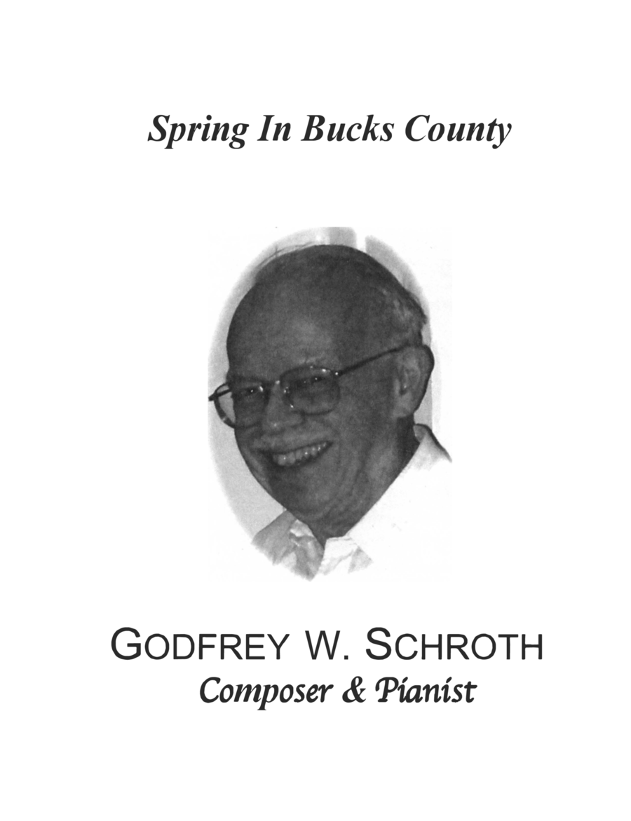 Spring In Bucks County Flute Solo scores gallery preview page 1